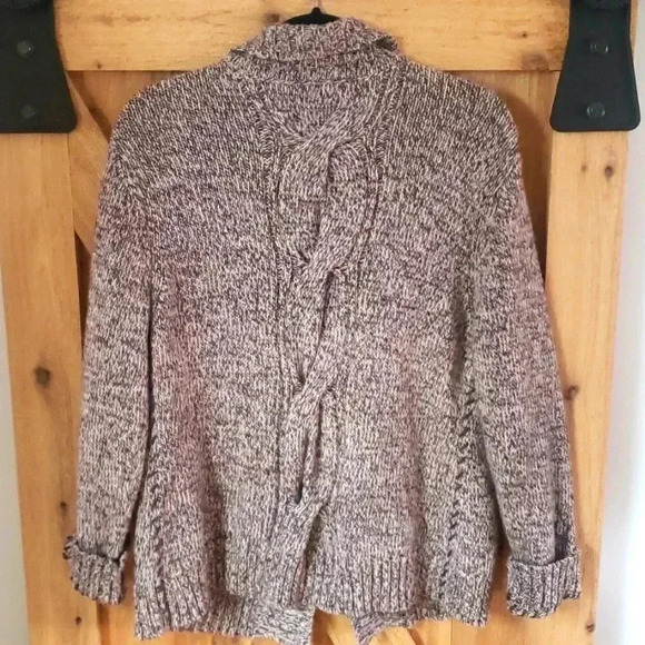 JM Collection Alpaca blend Grandpa Cardigan Sweater Size Large - Picture 7 of 7